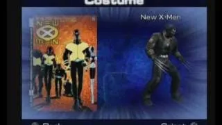 X2: Wolverine's Revenge - costumes