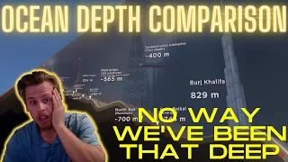 Ocean DEPTH Comparison 🌊 (3D Animation) [REACTION]| BudzReact