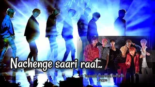 BTS Hindi FMV Nachenge saari raat.. ft. Taekook, Yoonmin, Namjin & Jhope💜