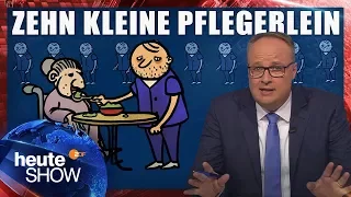 Deutschlands Politiker entdecken den Pflegenotstand | heute-show vom 20.10.2017