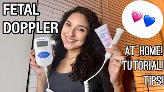 HOW TO FIND BABY’S HEART BEAT | USING A BABY DOPPLER