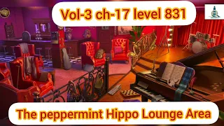June's journey volume-3 chapter-17 level 831 The Peppermint Hippo Lounge Area