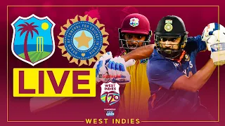 🔴 LIVE | West Indies v India | 2nd Goldmedal Powered by Kent Water Purifiers T20I