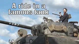 A ride in the famous tank "Fury"
