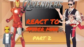 ✨Avengers ✨ React to 🕷️spider Man 🕸️ part 2