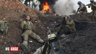 BRUTAL ATTACK!! Ukrainian Aidar Battalion troops kills 153 Russian wagner soldiers in Bakhmut