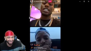 FUNNY MIKE Presses CJ SO ALONE On IG Live For Calling Him His SON! REACTION