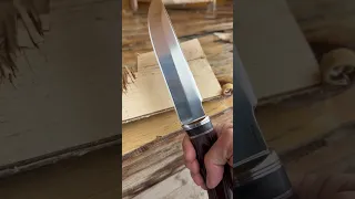Большой нож из кованой стали