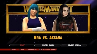 WWE 2K14 CAW Montage - 12 - Bra (Dragon Ball GT)