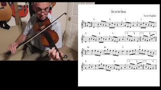 Fiddle Lesson - Irish Jig 'Out on the Ocean'