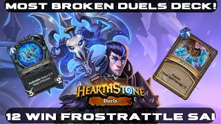 ONE OF THE MOST BROKEN DUELS DECKS OF ALL TIME - 12 Wins Frostrattle Quel'Delar Sai