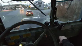 POV M35A2 just cruising and shifting