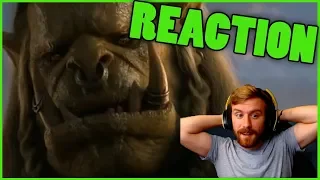 SAURFANG: OLD SOLDIER REACTION | New Varok Saurfang Cinematic Reaction World of Warcraft BfA