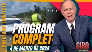 Guardias nacionales a un chofer en Quintana Roo | Ciro Gómez Leyva | Programa Completo 4/marzo/2024