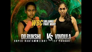 WBC Muay Thai Championship 2023  Dilrukshi Vs Vindula