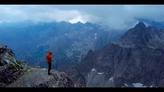 Solo hiking the summit of mountain Rysy (2,500m) | High Tatras Slovakia