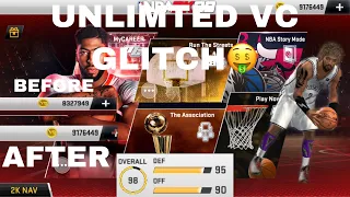 UNLIMTED VC GLITCH NBA2K20 MOBILE!!