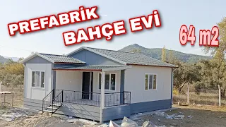 NET 64 M2 PREFABRICATED HOUSE TOUR / Prefabricated Garden House Review