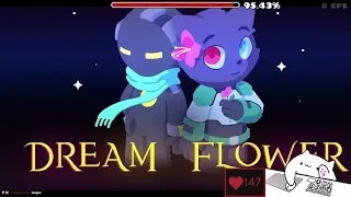 DREAM FLOWER 100% (DEMON) BY Xender Game AND Knots | GEOMETRY DASH