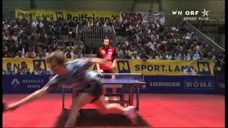 Vladimir Samsonov vs Werner Schlager[ECL 1th Final 2008]