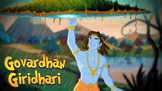 Krishna - Govardhan Giridhari | Videos for Kids | Cartoon for Kids in Hindi