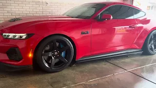 2024 mustang gt cold start