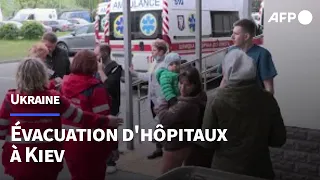 Kiev évacue des hôpitaux par crainte de frappes russes | AFP