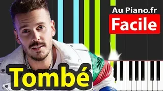 M. Pokora - Tombé Piano Facile Karaoké