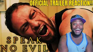 Speak No Evil (2024) Official Trailer REACTION!! JAMES MCAVOY IS UNDERRATED AF!!