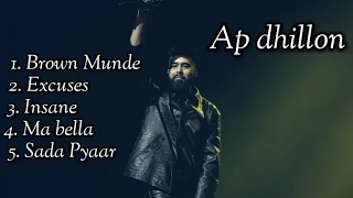 top 5 songs of ap dhillon //Ap dhillon//#songs #remix #trending #apdhillon