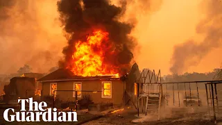 California: wildfires force tens of thousands to evacuate across state