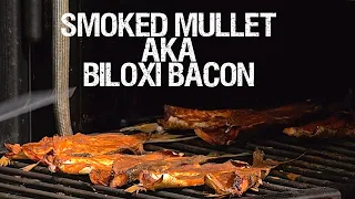 Smoked Mullet In The Lone Star Grillz IVS
