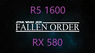 R5 1600 & RX 580 || Adrenalin 19.11.3 || Star Wars Jedi: Fallen Order