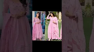 Pakistani actress wear same dresses ♥️#ayezakhan #sanajaved #treanding