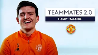 Which Manchester United player is the Nutmeg king? 👑 | Harry Maguire | Teammates 2.0