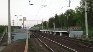 Электричка проходит без остановки через пл. Казанское...