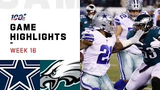 Cowboys vs. Eagles Week 16 Highlights | NFL 2019