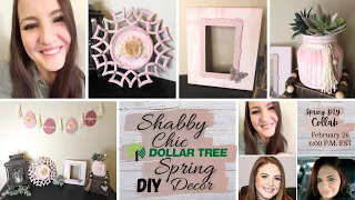 DOLLAR TREE DIY SPRING DECOR | EASY HOME DECOR ON A BUDGET | AFFORDABLE DIY DECOR | SPRING CRAFTS