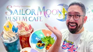 Eating at the Sailor Moon Museum Cafe in Tokyo!