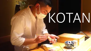 OMAKASE AT SUSHI KOTAN -Sakuragaoka,Fukuoka - February 2022 - Japanese Food [English Subtitles]