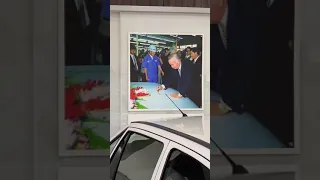 Биринчи Президентимиз Ислом Каримов дасхат куйган машиналар.