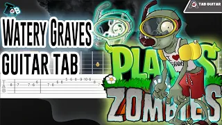 Watery Graves (Plants vs. Zombies) - Guitar Tab Tutorial