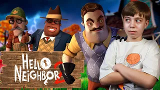 Почти СПИДРАН ПО ПРИВЕТ СОСЕД 2 ➢ прохождение и финал! Hello Neighbor 2 Beta // Привет Сосед 2 Бета