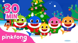 🎁 Feliz Natal pra Todos | + Completo | Natal de Baby Shark | Pinkfong Canções para crianças