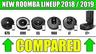 NEW Roomba Models Compared i7 vs i7+ vs 675 vs 690 vs E5 vs 960 vs 980