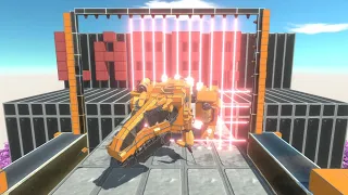 The Laser Grid vs Workshop Units Animal Revolt Battle Simulator