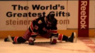 NY Rangers pregame warmups