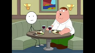 Peter dates a stick figure - Family Guy