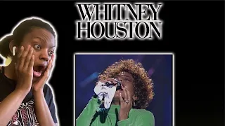 That Voice ‼️ First Time Hearing Whitney Houston- A Song For You Live|REACTION!!#roadto10k #reaction