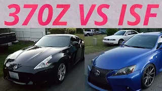 Nissan 370z vs Lexus ISF